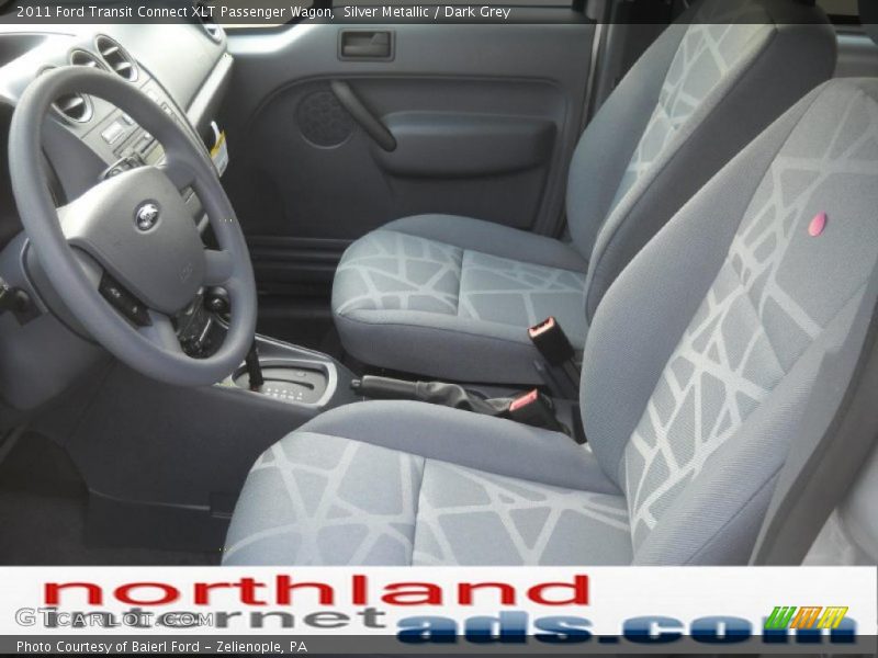 Silver Metallic / Dark Grey 2011 Ford Transit Connect XLT Passenger Wagon