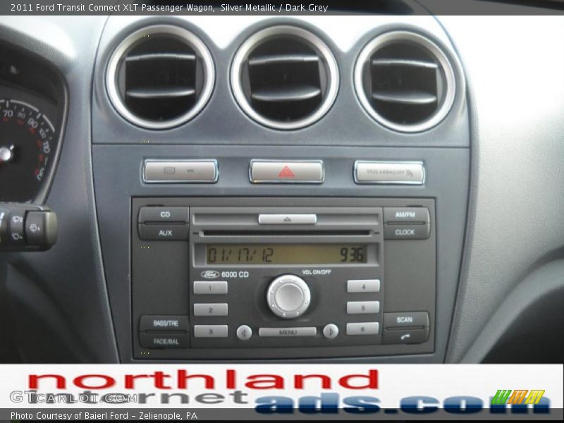 Silver Metallic / Dark Grey 2011 Ford Transit Connect XLT Passenger Wagon