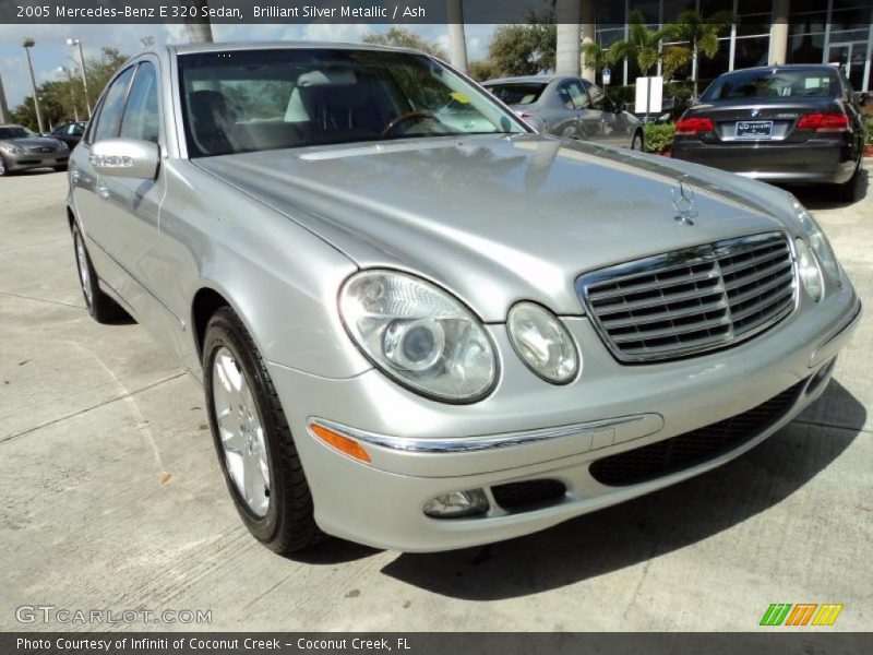 Brilliant Silver Metallic / Ash 2005 Mercedes-Benz E 320 Sedan