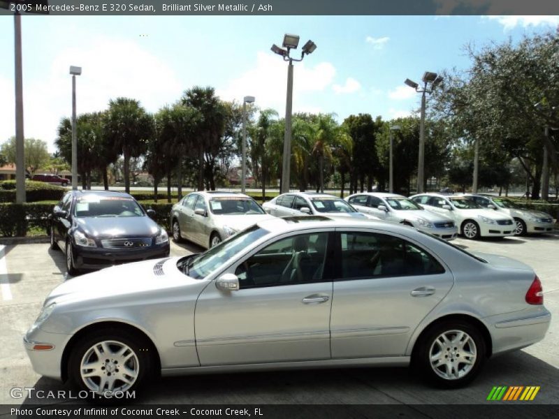 Brilliant Silver Metallic / Ash 2005 Mercedes-Benz E 320 Sedan