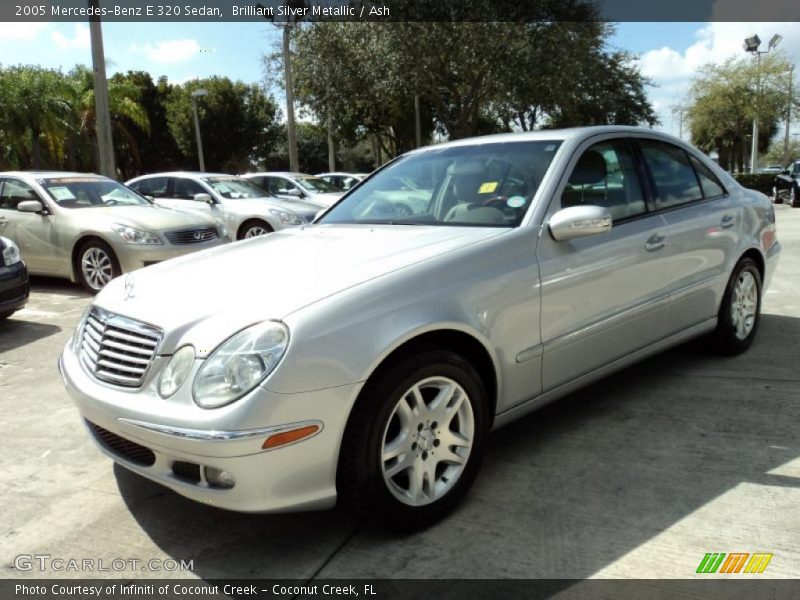 Brilliant Silver Metallic / Ash 2005 Mercedes-Benz E 320 Sedan