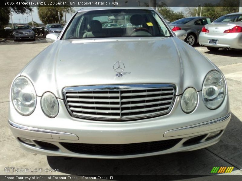 Brilliant Silver Metallic / Ash 2005 Mercedes-Benz E 320 Sedan