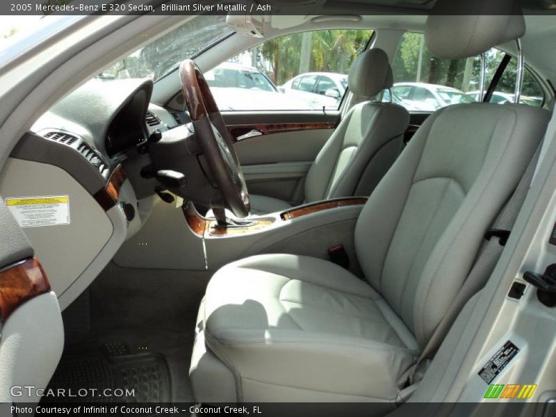Brilliant Silver Metallic / Ash 2005 Mercedes-Benz E 320 Sedan