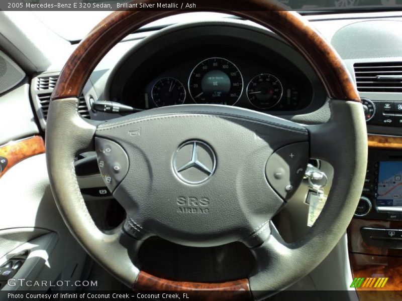 Brilliant Silver Metallic / Ash 2005 Mercedes-Benz E 320 Sedan