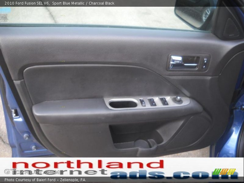 Sport Blue Metallic / Charcoal Black 2010 Ford Fusion SEL V6