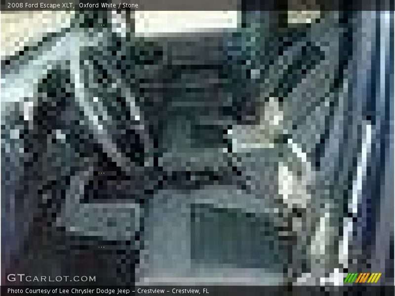 Oxford White / Stone 2008 Ford Escape XLT
