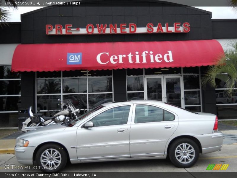 Silver Metallic / Taupe 2005 Volvo S60 2.4