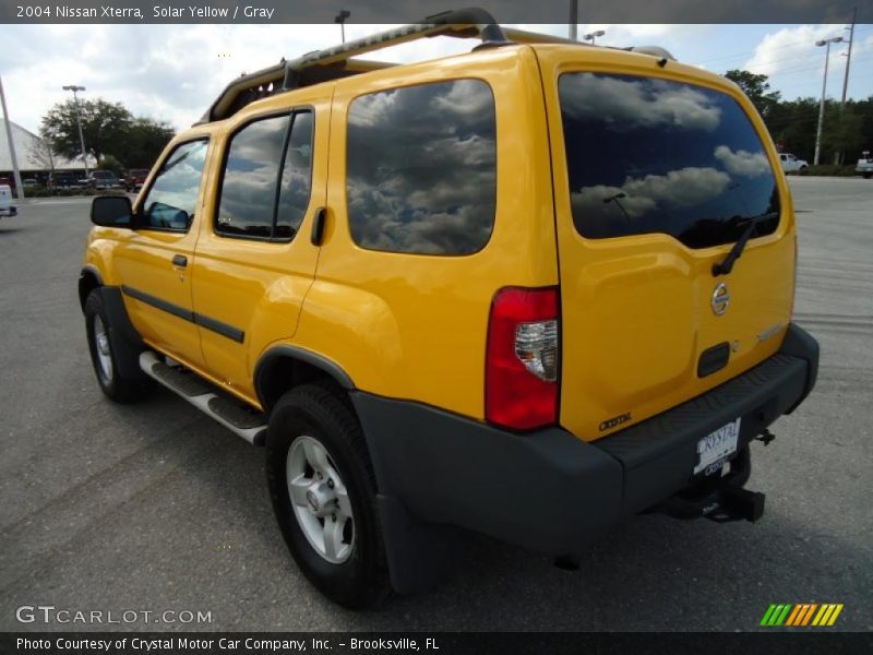 Solar Yellow / Gray 2004 Nissan Xterra