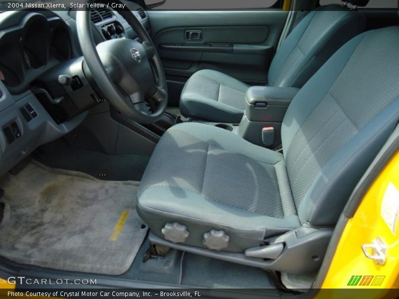 Solar Yellow / Gray 2004 Nissan Xterra