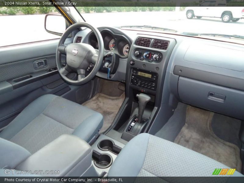 Solar Yellow / Gray 2004 Nissan Xterra