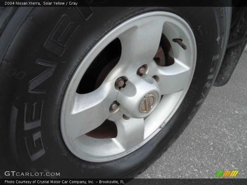 Solar Yellow / Gray 2004 Nissan Xterra