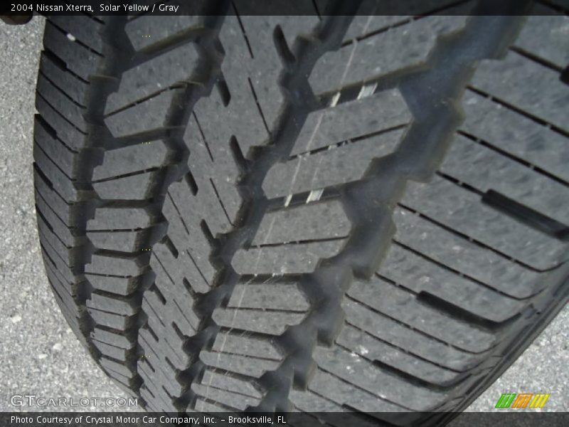 Solar Yellow / Gray 2004 Nissan Xterra