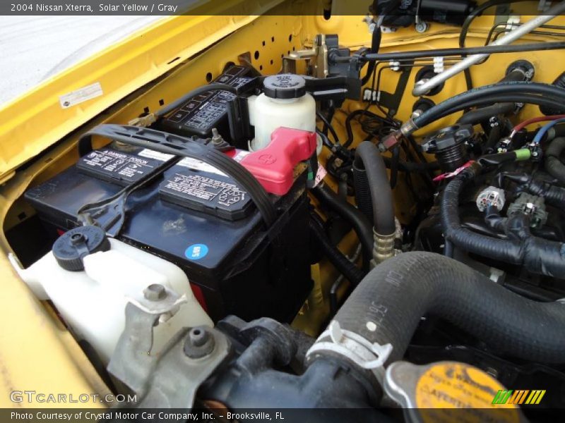 Solar Yellow / Gray 2004 Nissan Xterra