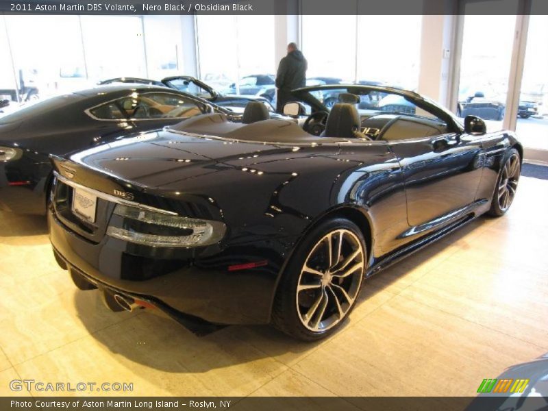 Nero Black / Obsidian Black 2011 Aston Martin DBS Volante