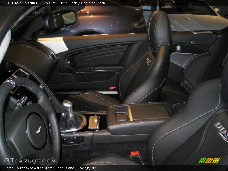  2011 DBS Volante Obsidian Black Interior