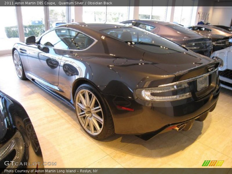 Quantum Silver / Obsidian Black 2011 Aston Martin DBS Coupe