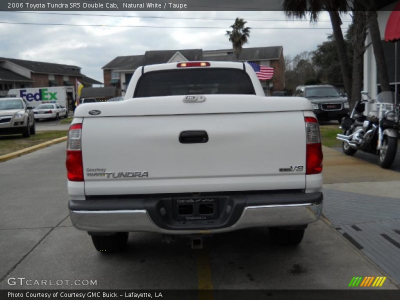 Natural White / Taupe 2006 Toyota Tundra SR5 Double Cab