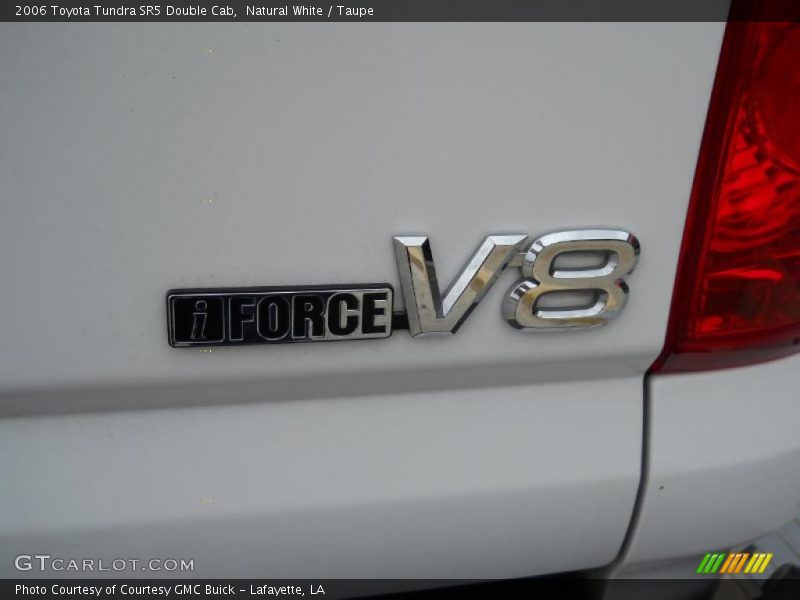 Natural White / Taupe 2006 Toyota Tundra SR5 Double Cab