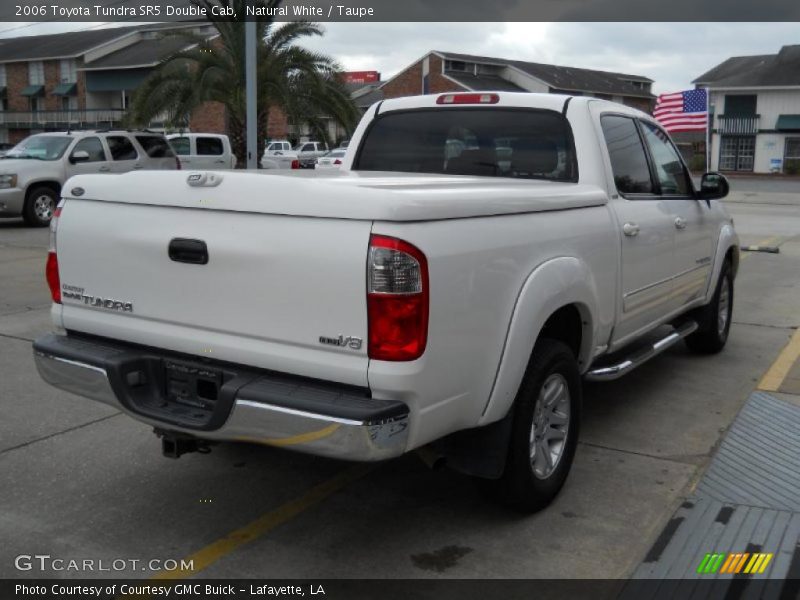 Natural White / Taupe 2006 Toyota Tundra SR5 Double Cab