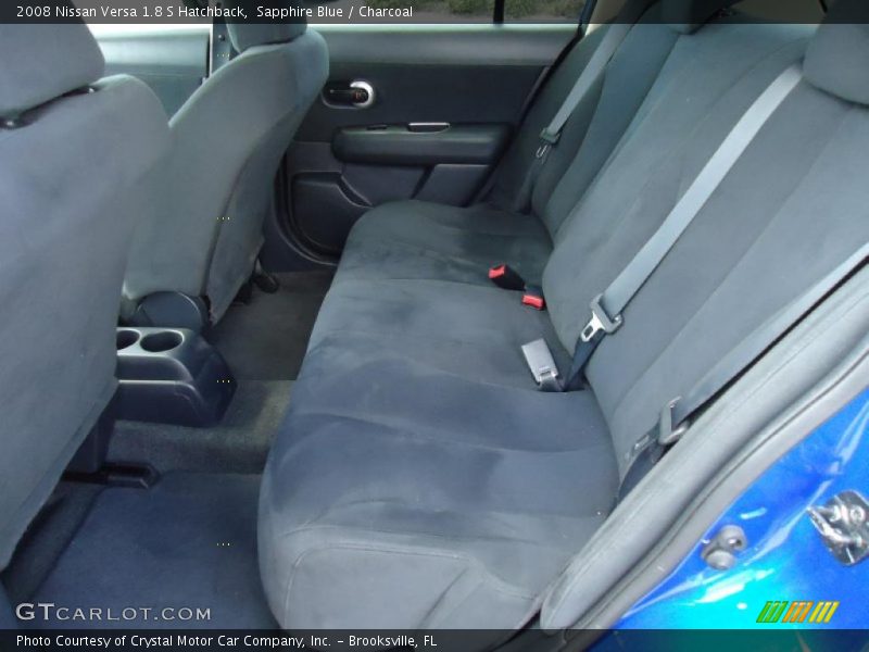 Sapphire Blue / Charcoal 2008 Nissan Versa 1.8 S Hatchback