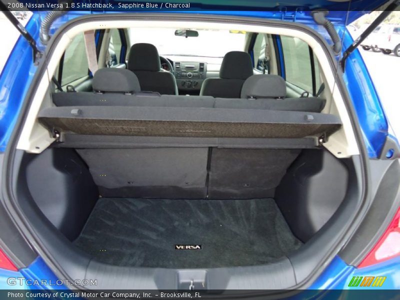 Sapphire Blue / Charcoal 2008 Nissan Versa 1.8 S Hatchback