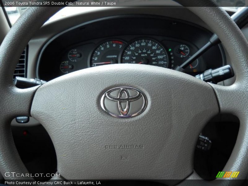 Natural White / Taupe 2006 Toyota Tundra SR5 Double Cab