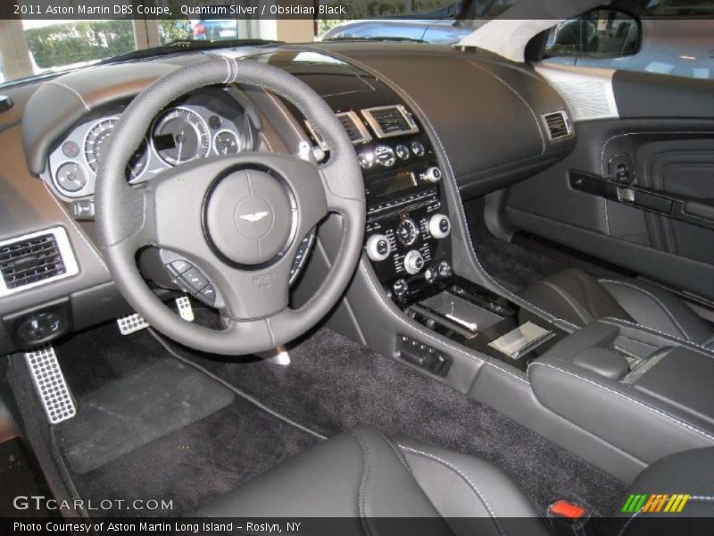 Obsidian Black Interior - 2011 DBS Coupe 