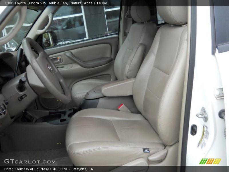 Natural White / Taupe 2006 Toyota Tundra SR5 Double Cab