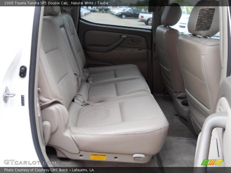 Natural White / Taupe 2006 Toyota Tundra SR5 Double Cab