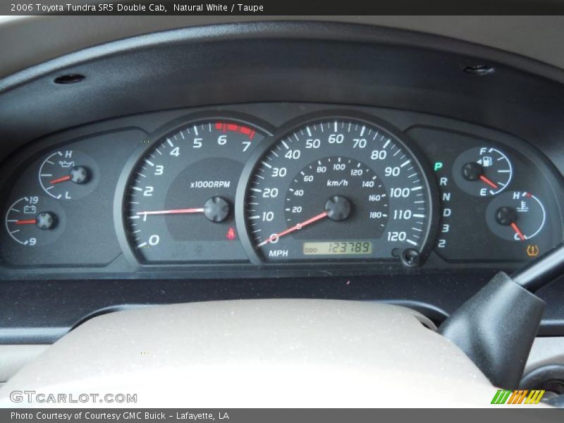 Natural White / Taupe 2006 Toyota Tundra SR5 Double Cab