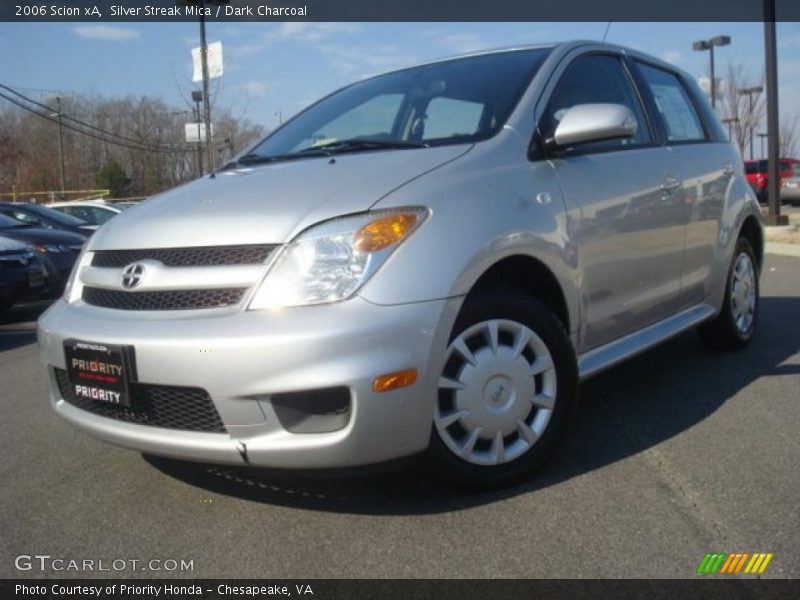 Silver Streak Mica / Dark Charcoal 2006 Scion xA