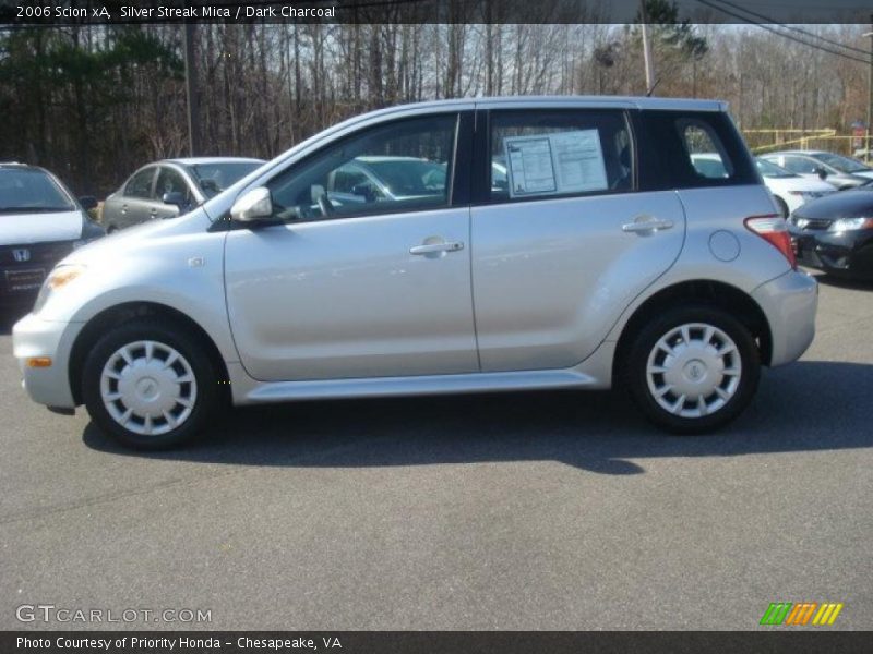 Silver Streak Mica / Dark Charcoal 2006 Scion xA