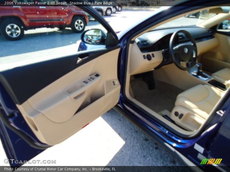 Shadow Blue / Pure Beige 2006 Volkswagen Passat 2.0T Sedan