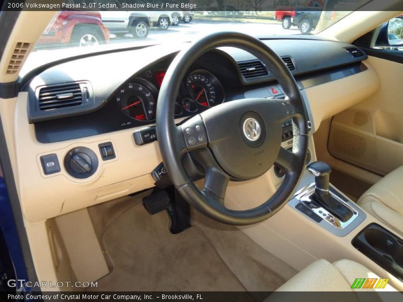 Shadow Blue / Pure Beige 2006 Volkswagen Passat 2.0T Sedan