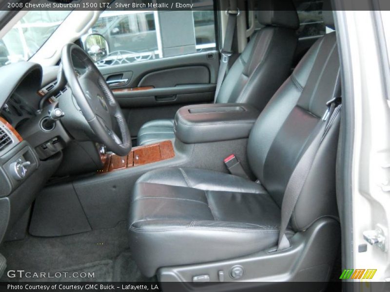  2008 Suburban 1500 LTZ Ebony Interior