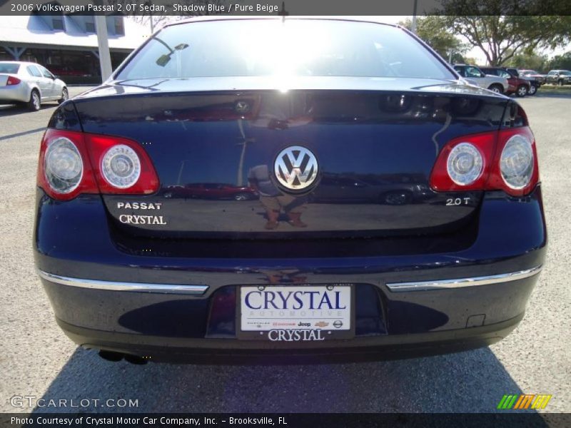 Shadow Blue / Pure Beige 2006 Volkswagen Passat 2.0T Sedan