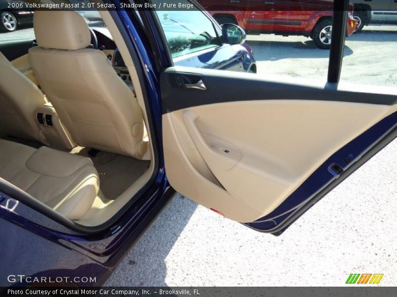 Shadow Blue / Pure Beige 2006 Volkswagen Passat 2.0T Sedan