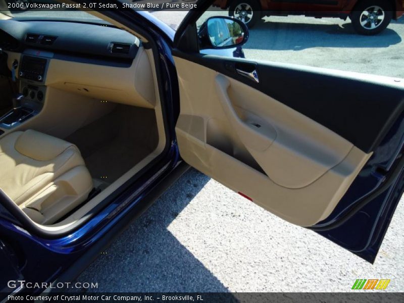 Shadow Blue / Pure Beige 2006 Volkswagen Passat 2.0T Sedan