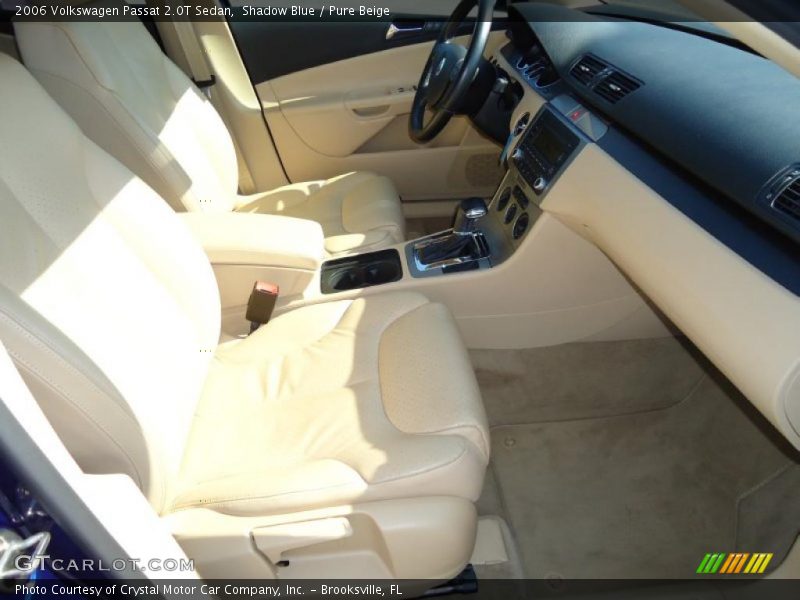 Shadow Blue / Pure Beige 2006 Volkswagen Passat 2.0T Sedan