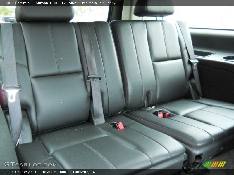  2008 Suburban 1500 LTZ Ebony Interior
