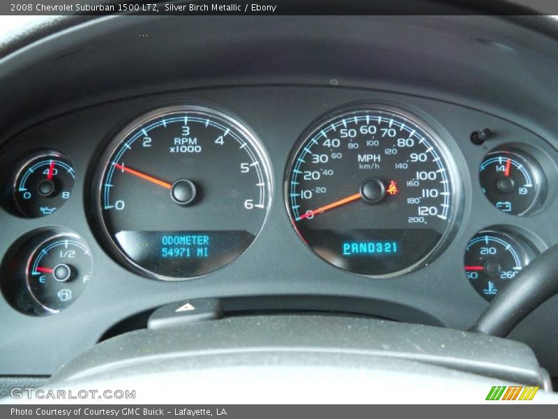  2008 Suburban 1500 LTZ 1500 LTZ Gauges