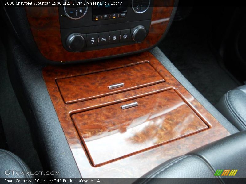 Silver Birch Metallic / Ebony 2008 Chevrolet Suburban 1500 LTZ