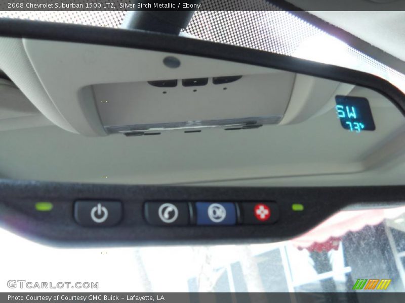 Silver Birch Metallic / Ebony 2008 Chevrolet Suburban 1500 LTZ