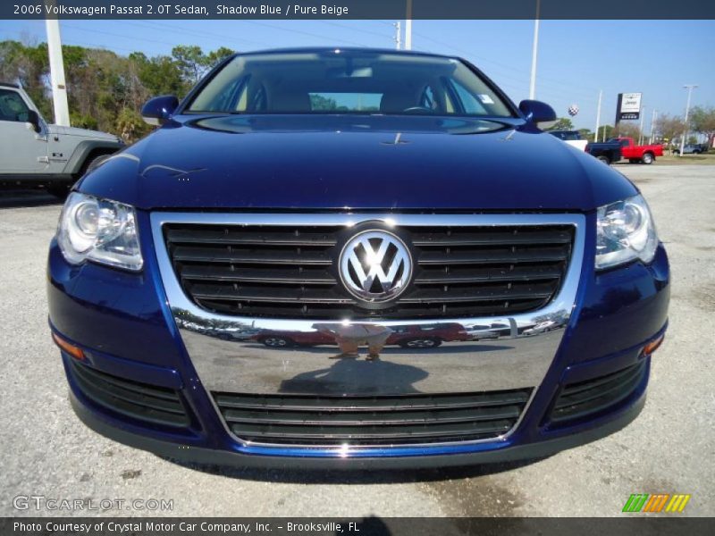 Shadow Blue / Pure Beige 2006 Volkswagen Passat 2.0T Sedan