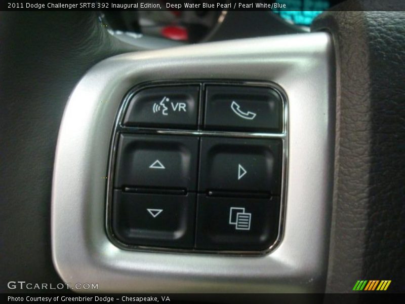 Controls of 2011 Challenger SRT8 392 Inaugural Edition
