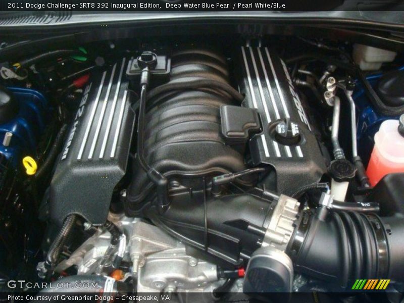  2011 Challenger SRT8 392 Inaugural Edition Engine - 6.4 Liter 392 HEMI OHV 16-Valve VVT V8
