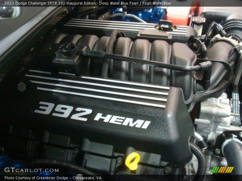  2011 Challenger SRT8 392 Inaugural Edition Engine - 6.4 Liter 392 HEMI OHV 16-Valve VVT V8