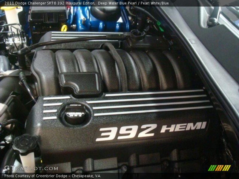  2011 Challenger SRT8 392 Inaugural Edition Engine - 6.4 Liter 392 HEMI OHV 16-Valve VVT V8