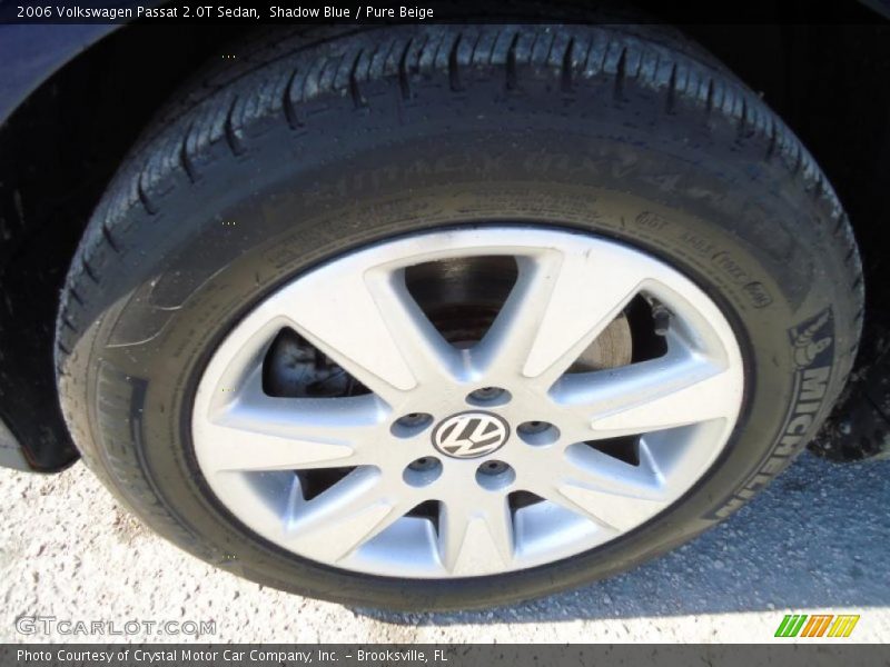 Shadow Blue / Pure Beige 2006 Volkswagen Passat 2.0T Sedan
