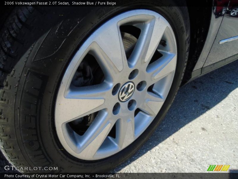 Shadow Blue / Pure Beige 2006 Volkswagen Passat 2.0T Sedan